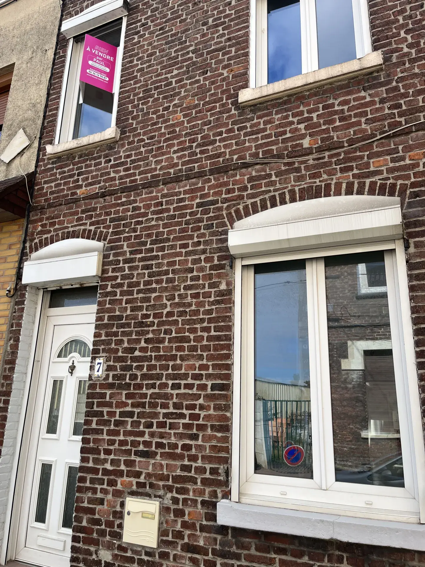 Maison de ville Pont à Vendin - 90m2 - 2 chambres - Cave et cour 
