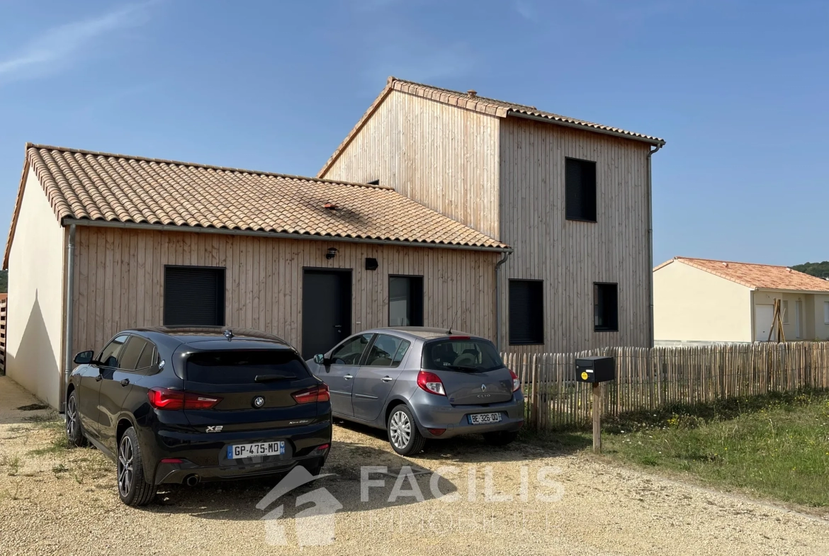 Superbe maison ossature bois de 2019 à Vouneuil-sur-Vienne 