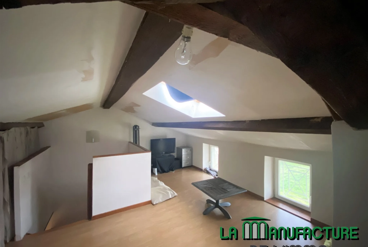 Maison de village à Aveizieux - Charmante maison de village avec jardin et piscine 