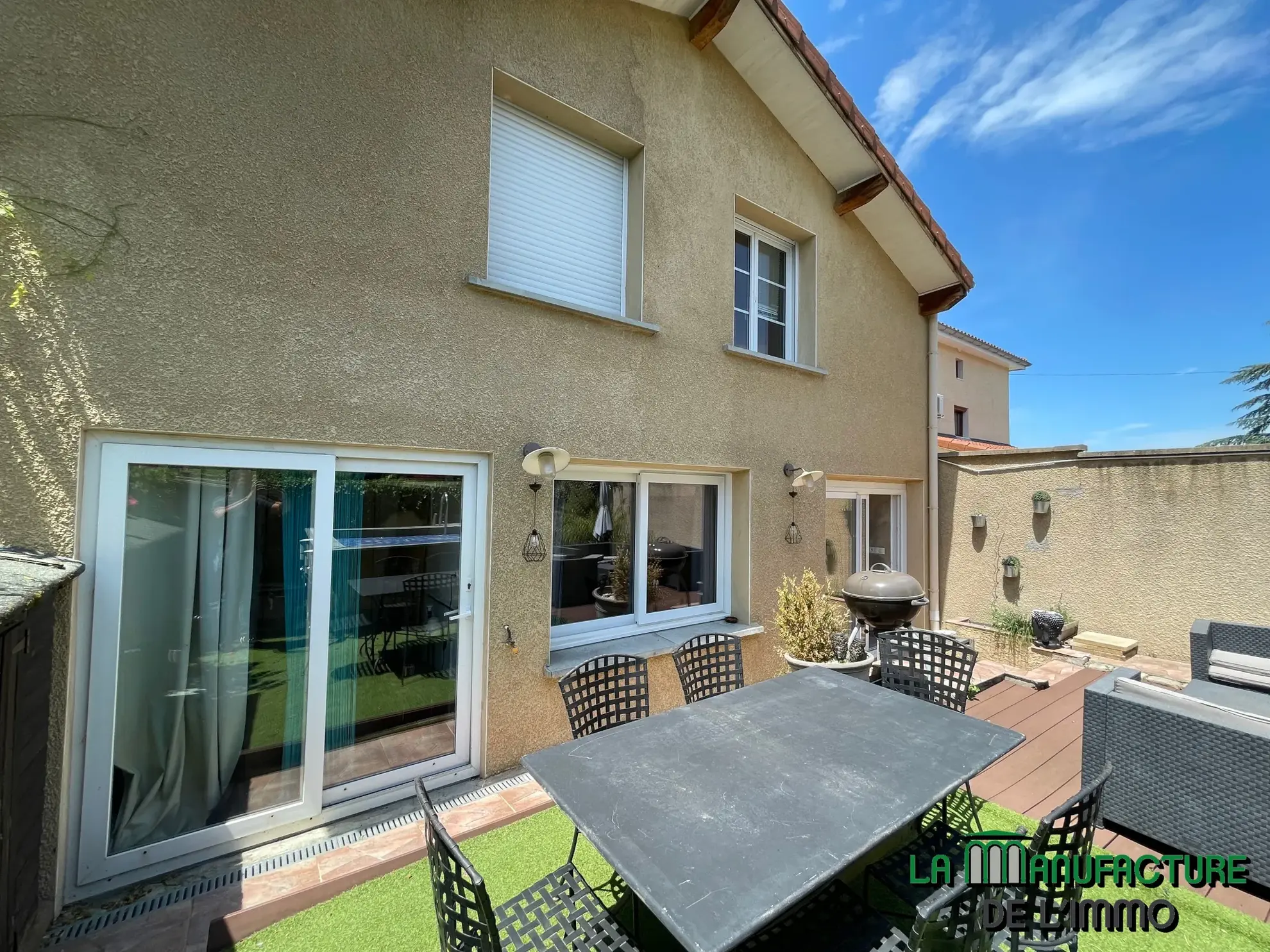 Maison de village à Aveizieux - Charmante maison de village avec jardin et piscine 