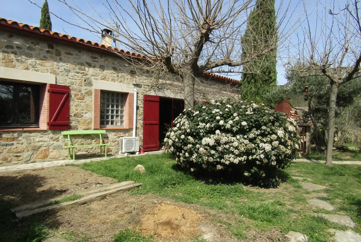 Maison de village plain-pied à vendre à St Paul de Fenouillet 