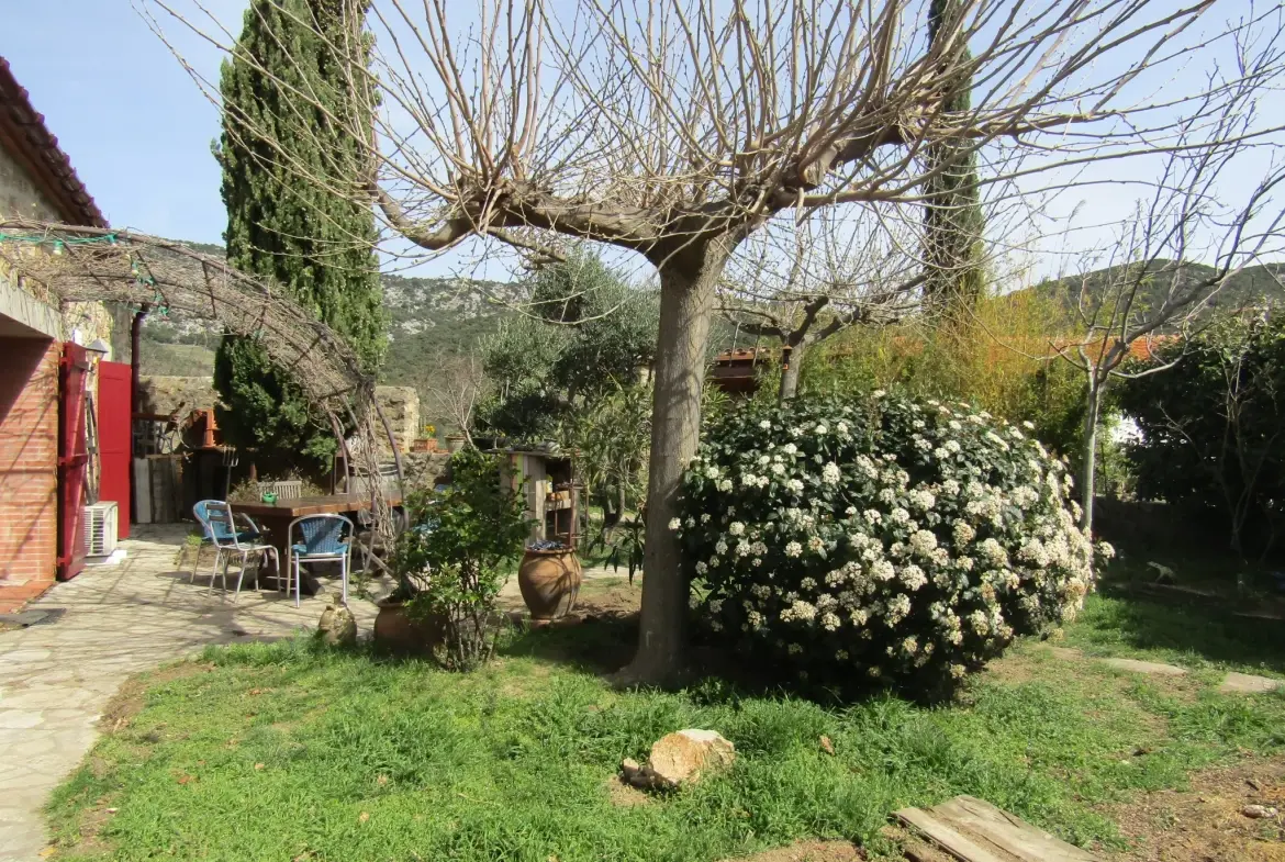 Maison de village plain-pied à vendre à St Paul de Fenouillet 