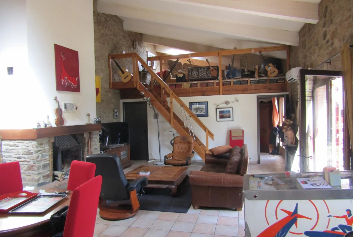 Maison de village plain-pied à vendre à St Paul de Fenouillet 