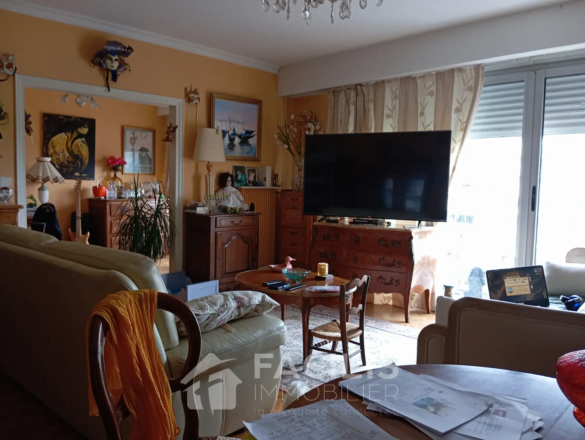 Bel appartement des années 60 à Tours, Quartier Grammont 