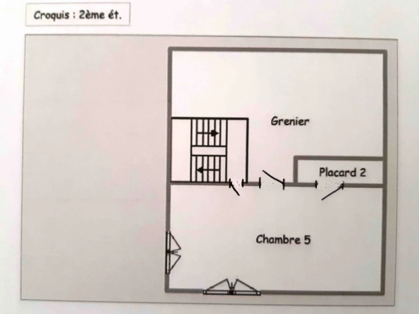 Maison T5 à rénover sur 279m2 de terrain à Sigean 