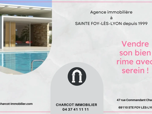 Vente appartement de 49 m2 à Lyon 5ème arrondissement - Type 2 avec cave et parking 