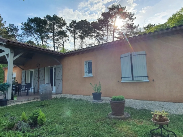 Maison de plain-pied dans le sud de la France
