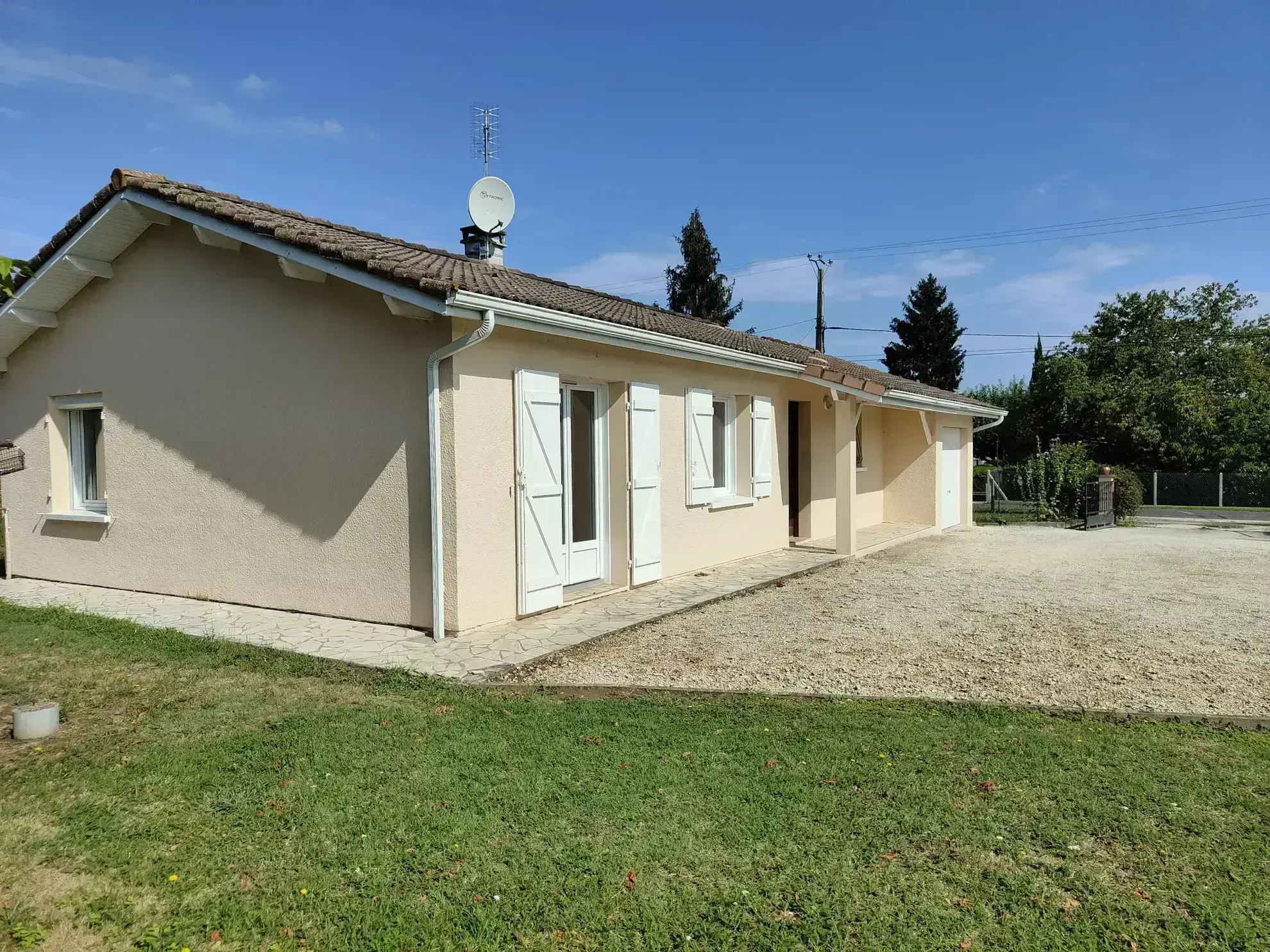 Maison T4 avec garage et jardin à 5 minutes de Langon 