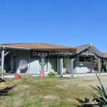 Maison de plain pied 4 chambres en ossature bois à Ste Bazeille
