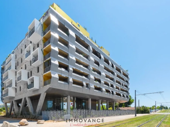 Vente T2 50m2 avec terrasse et place de parking à Montpellier 