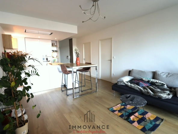 Vente T2 50m2 avec terrasse et place de parking à Montpellier 