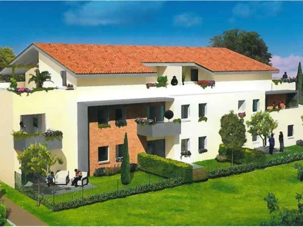 Appartement T2 avec jardin et parking à Saint Orens de Gameville 