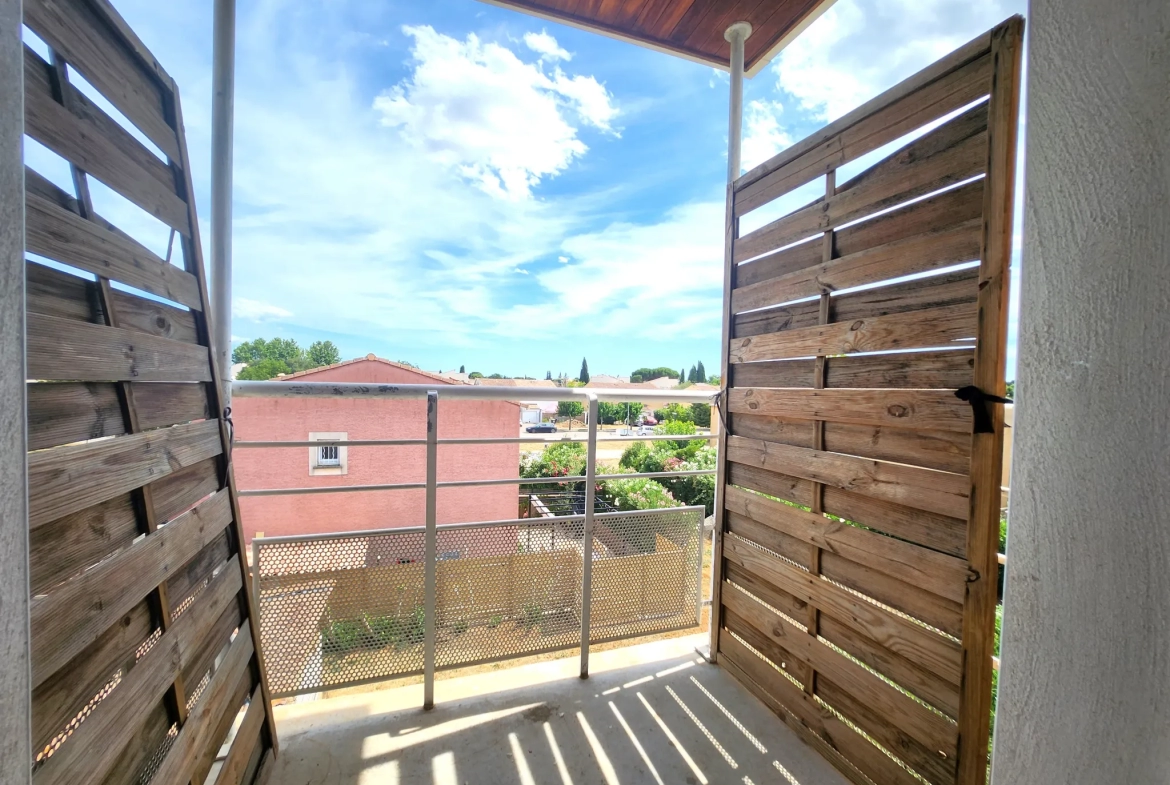 Appartement de 47 m2 avec balcon dans le quartier nord de Lunel 