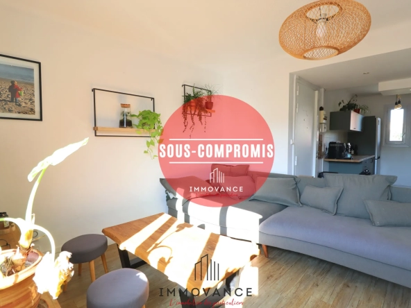 Vente T3 Montpellier Nouvelle Mairie 55m2 avec balcon, cave et garage