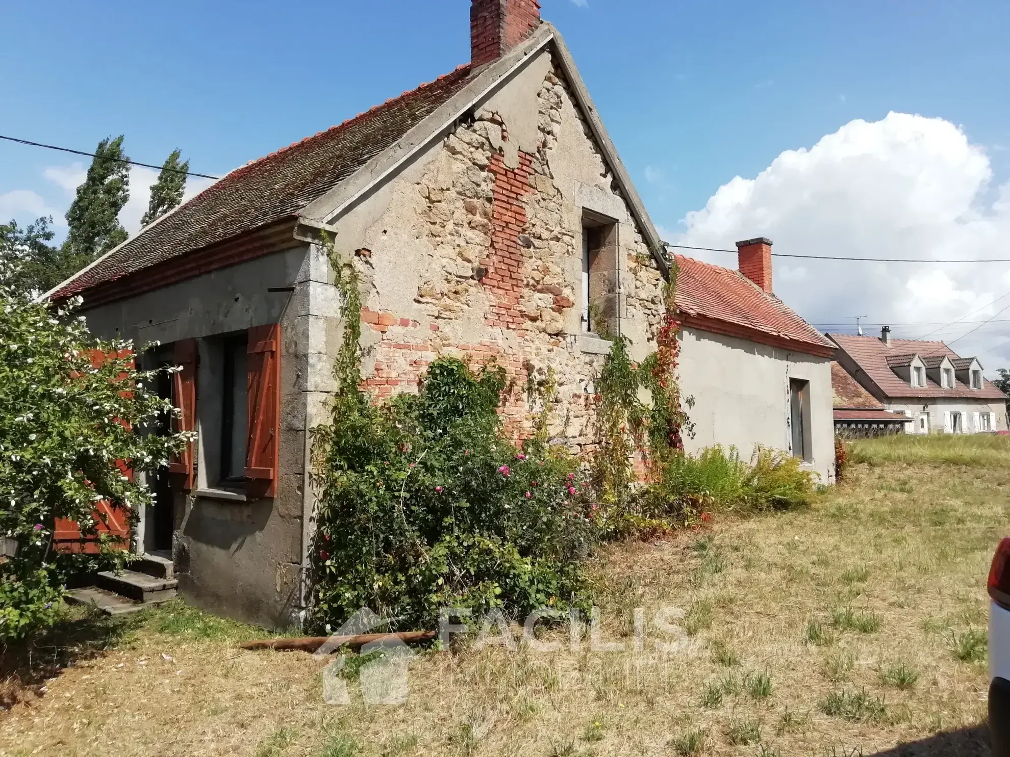 Maison de village à réhabiliter - Proche Tronçais à 30 km de Moulins 