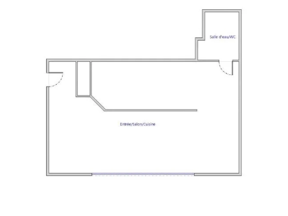Grand studio de 30m2 à Antony pour investisseur ou primo-accédant! 