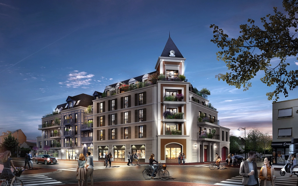 Travaux en cours au Blanc-Mesnil - Villa Voie Romaine - Appartements du studio au 5 pièces terrasse