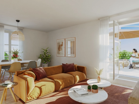 Travaux en cours au Blanc-Mesnil - Villa Voie Romaine - Appartements du studio au 5 pièces terrasse 