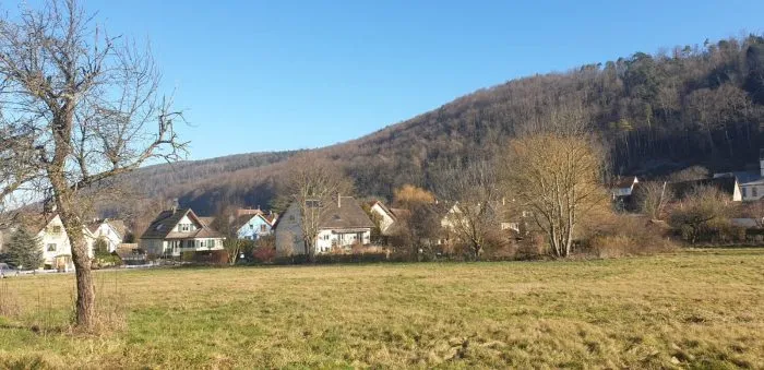 Terrain à Biederthal avec vue sur les vallons 