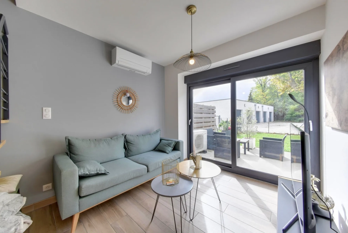 Vente appartement 3 pièces avec jardin et garage à Fontanil-Cornillon 