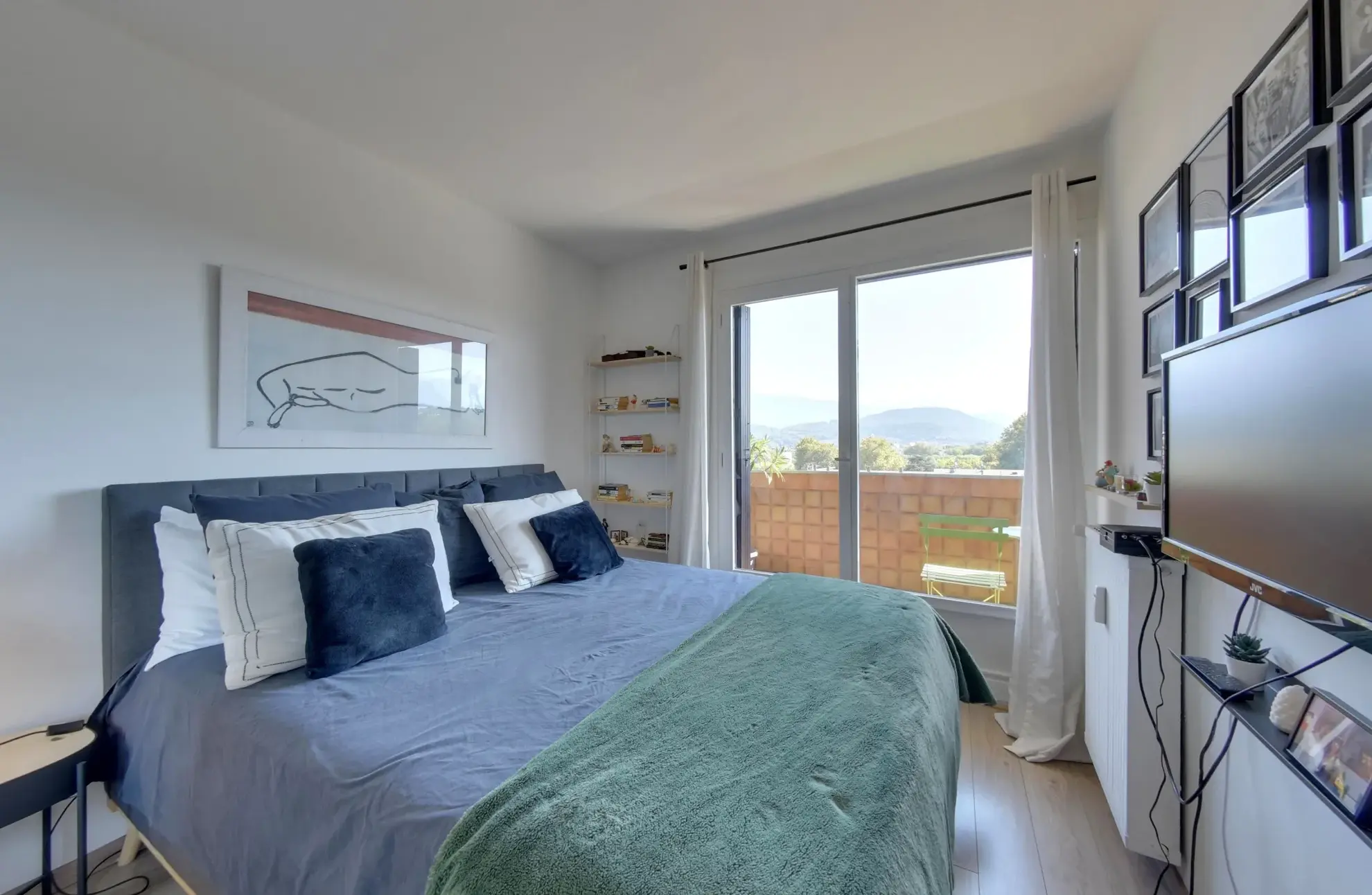 Appartement T3 lumineux avec vue dégagée - Grenoble 