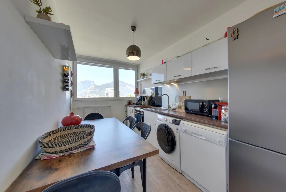 Appartement T3 lumineux avec vue dégagée - Grenoble 