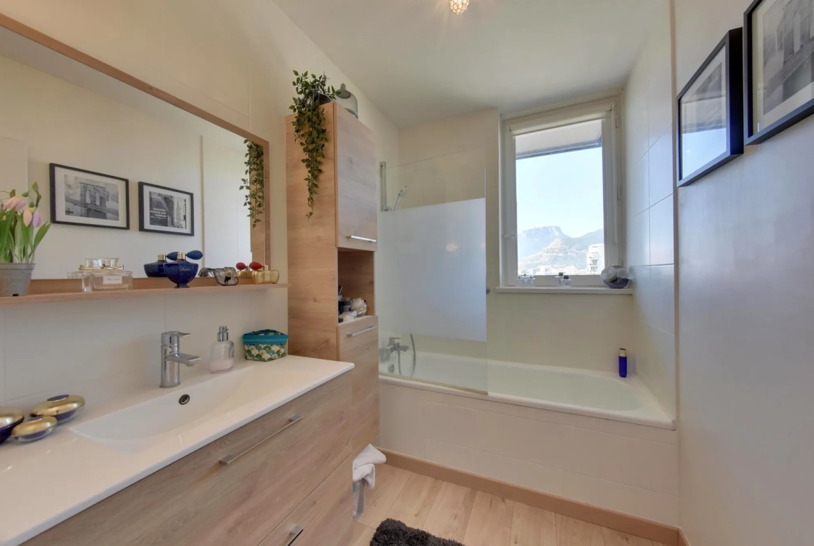 Appartement T3 lumineux avec vue dégagée - Grenoble 