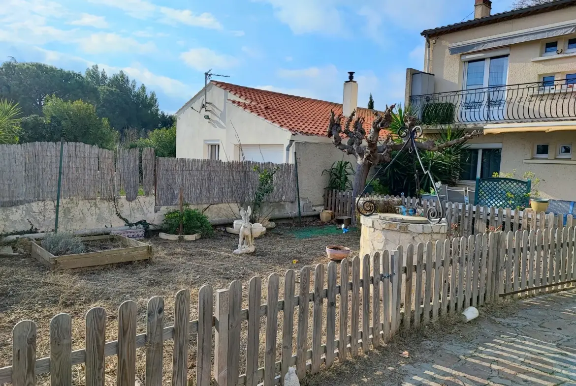 Vente - Villa de type 4 avec RDC et 1er étage à Lézignan 