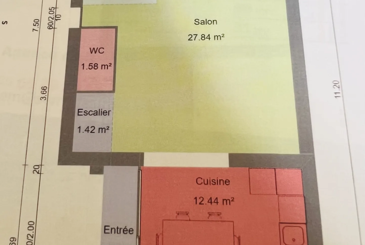 Garage avec remise à rénover de 85m2 à Lunel 