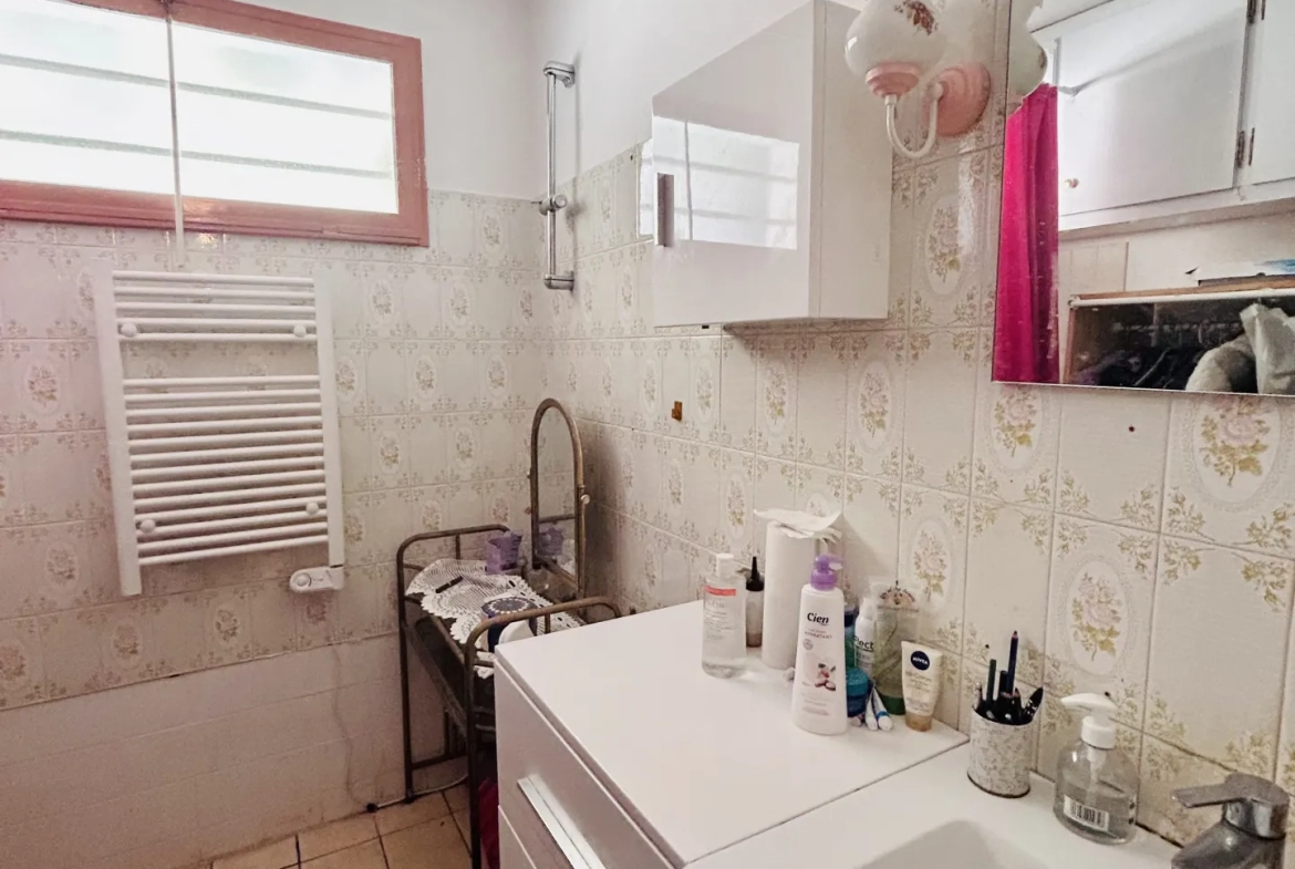 Maison 4 faces de plain pied avec garage et jardin à Arles sur Tech 