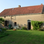 Maison avec grande grange sur terrain avec vue dégagée