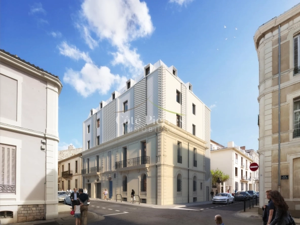 Appartement T2 à Nîmes avec Terrasse