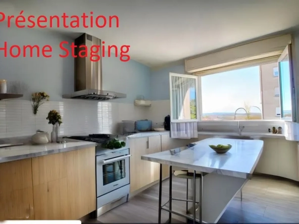 Appartement T3 avec balcon, ascenseur, garage et cellier à Carcassonne 
