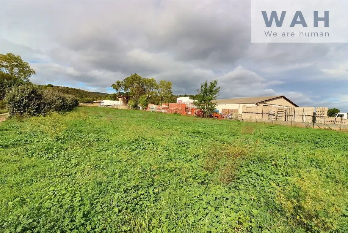 Terrain constructible à vendre - 1 500m2 - Bédarieux (34600) 