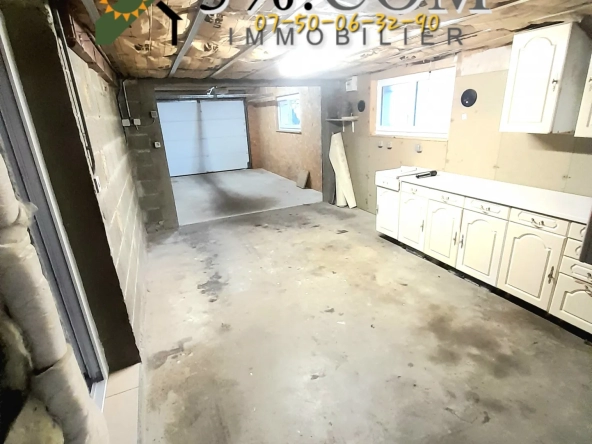 Villa 115m2 - 4 chambres - Garage 40m2 - Terrain 1407m2 à Beaurepaire 
