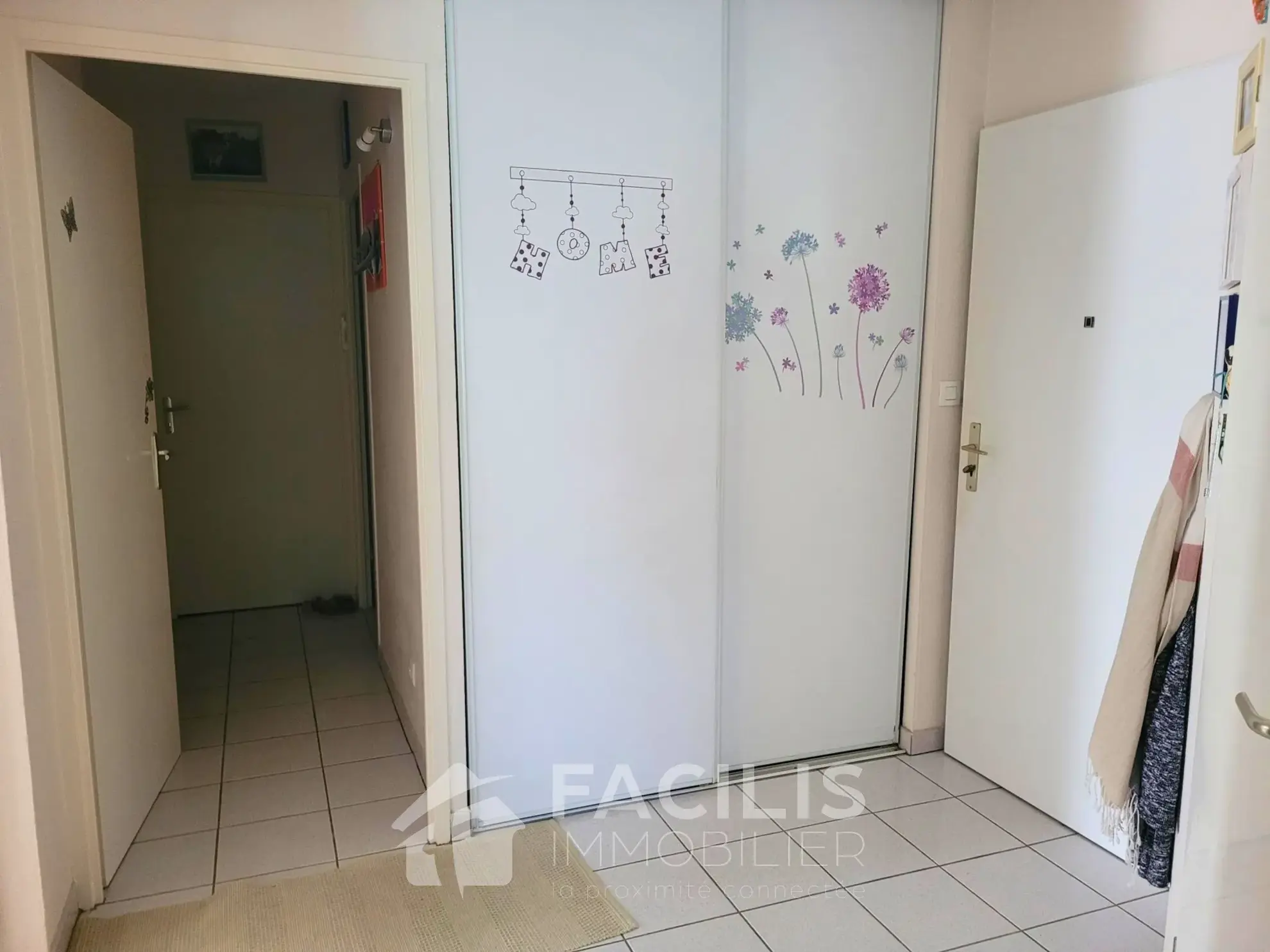 Appartement T3 64,30 m2 avec parking et jardin à Blagnac Le Grand Noble (31) 