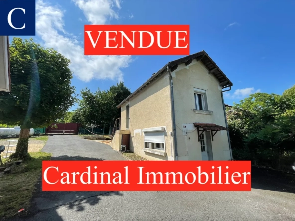A saisir maison 54 m2 sur terrain 228 m2 à Montrem