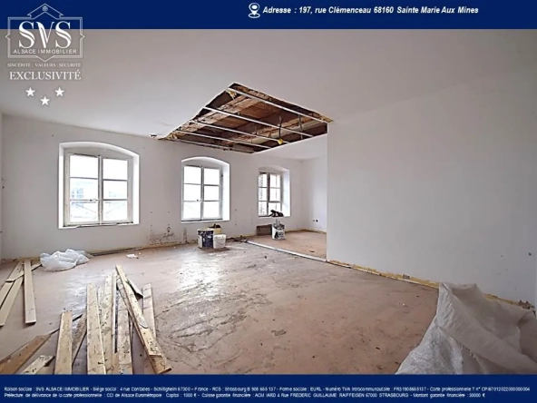 Appartement à rénover à Sainte-Marie-Aux-Mines (68) - 61.90m2 
