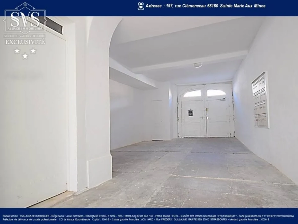 Appartement à rénover à Sainte-Marie-Aux-Mines (68) - 61.90m2 