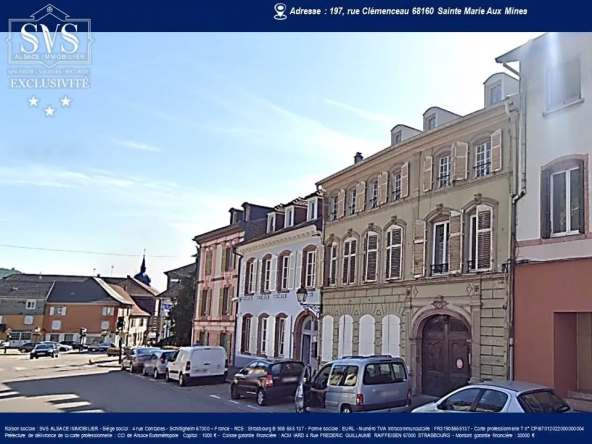 Appartement à rénover à Sainte-Marie-Aux-Mines (68) - 61.90m2 