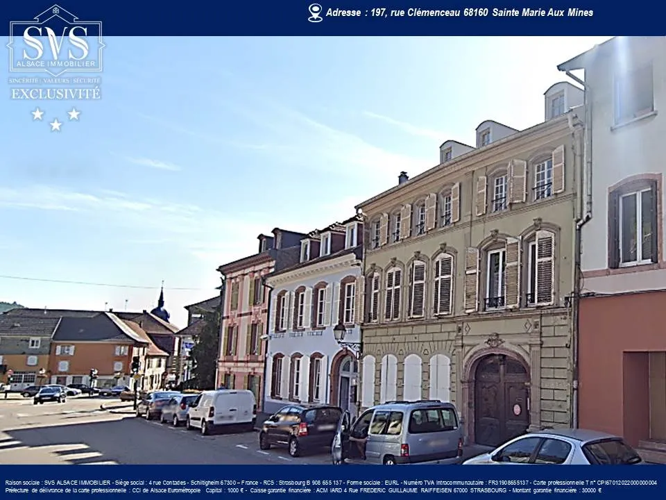Appartement à rénover à Sainte-Marie-Aux-Mines (68) - 61.90m2 