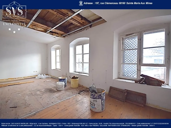 Appartement à rénover à Sainte-Marie-Aux-Mines (68) - 61.90m2 