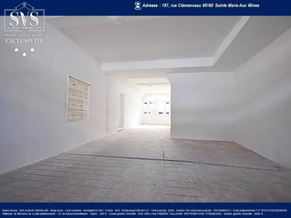 Appartement à rénover à Sainte-Marie-Aux-Mines (68) - 61.90m2 