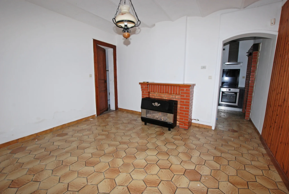 Maison en brique à Jeumont 