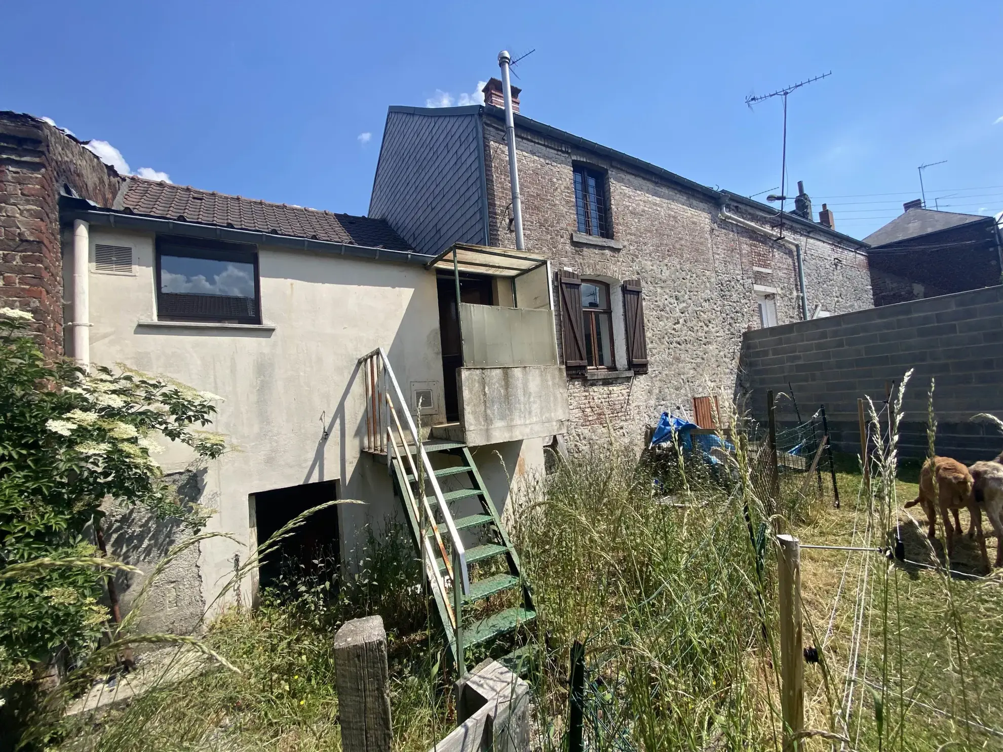 Maison en brique à Jeumont 