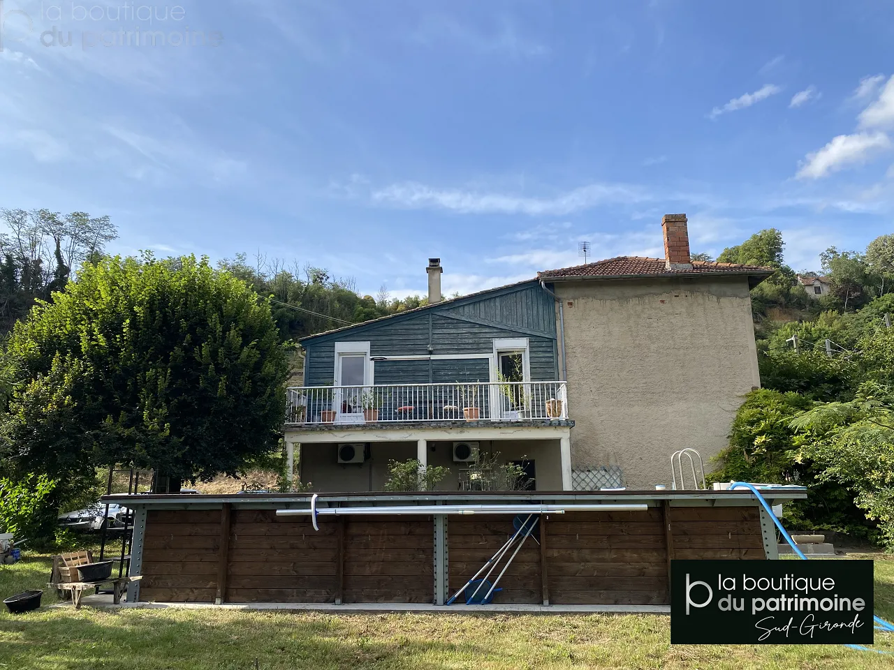 Propriété avec Deux Maisons et Piscine à La Réole 