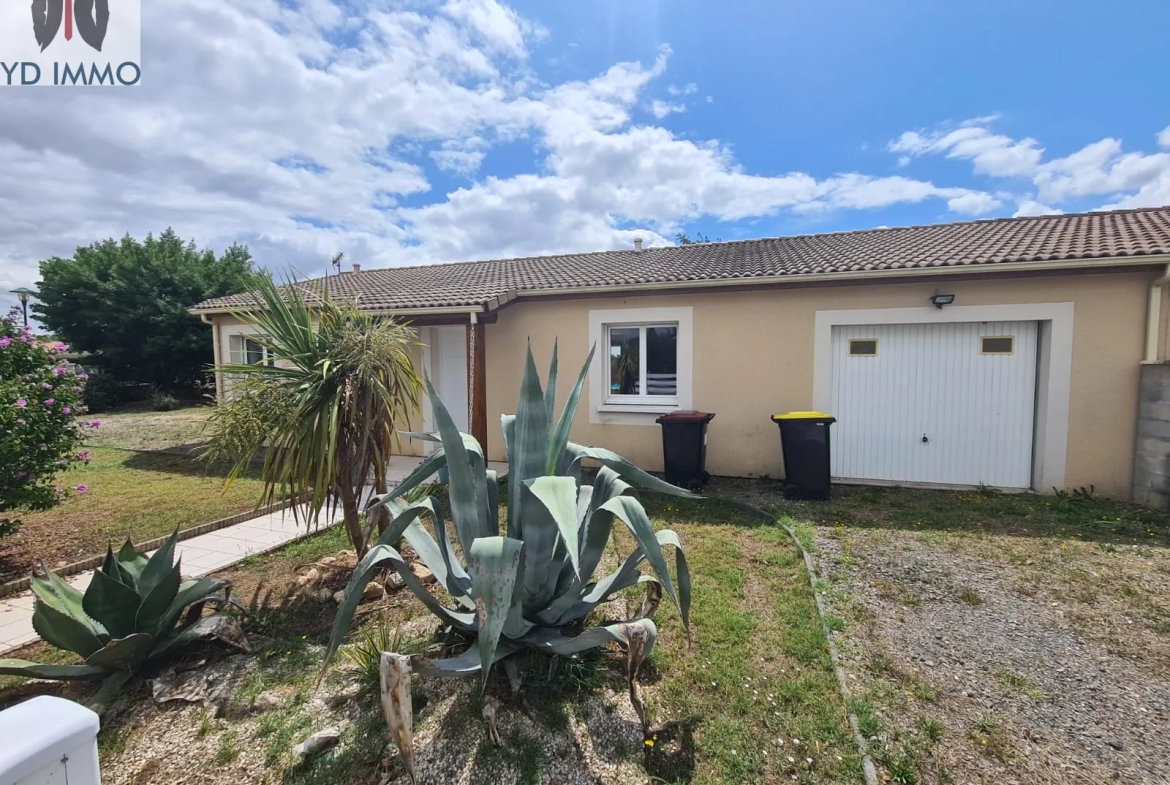 Maison 100m2 Podensac 4 chambres piscine proche gare 