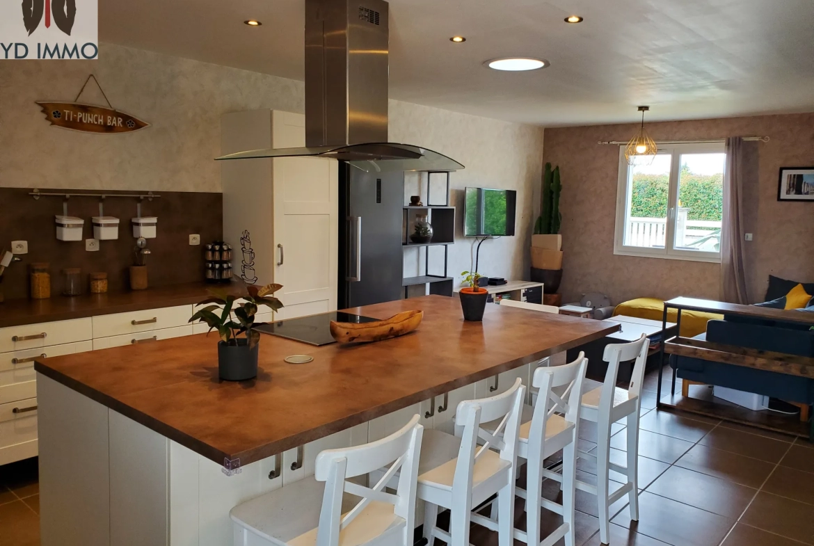 Maison 100m2 Podensac 4 chambres piscine proche gare 