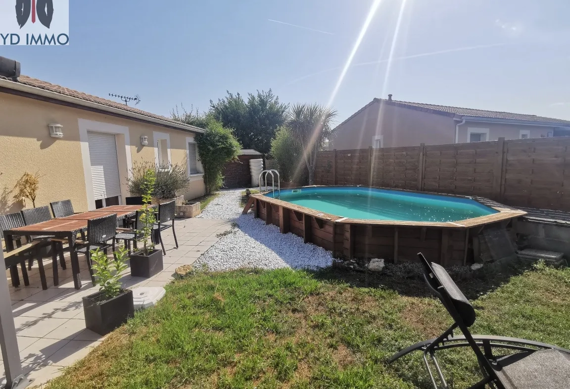 Maison 100m2 Podensac 4 chambres piscine proche gare 