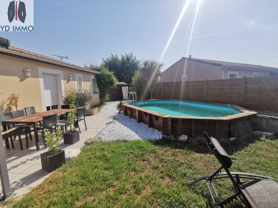 Maison 100m2 Podensac 4 chambres piscine proche gare 